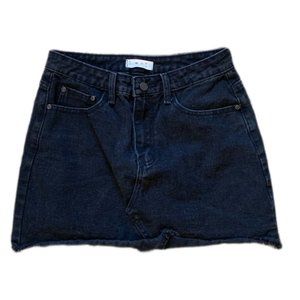 Just Quella Black Mini Skirt Small 4